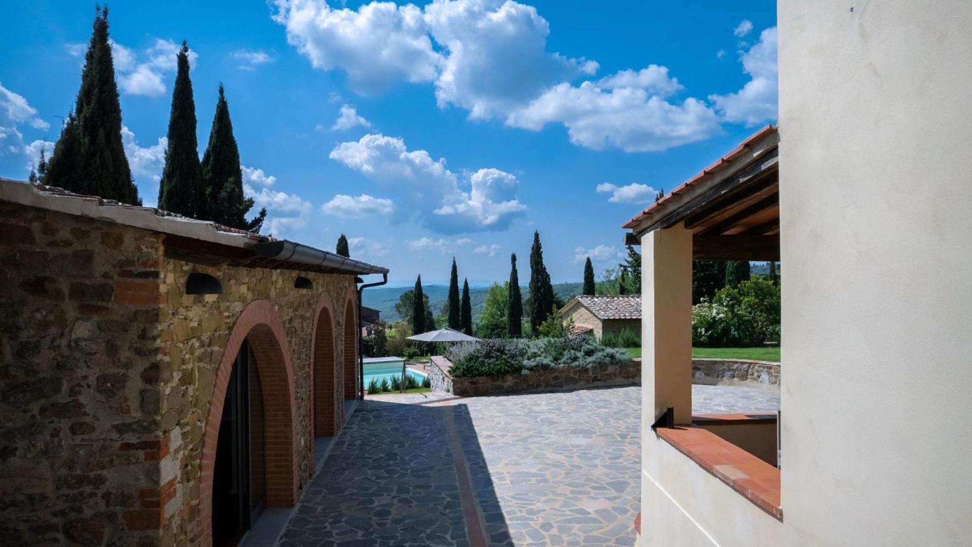 Villa Casale San Vincenti Gaiole in Chianti Exterior foto
